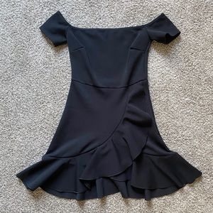 Off the shoulder dress